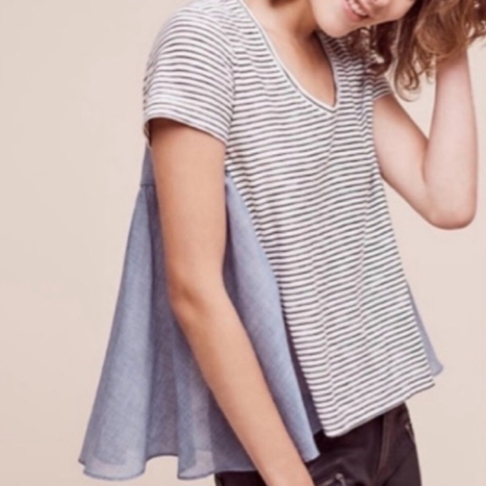 Deletta by Anthropologies shirt